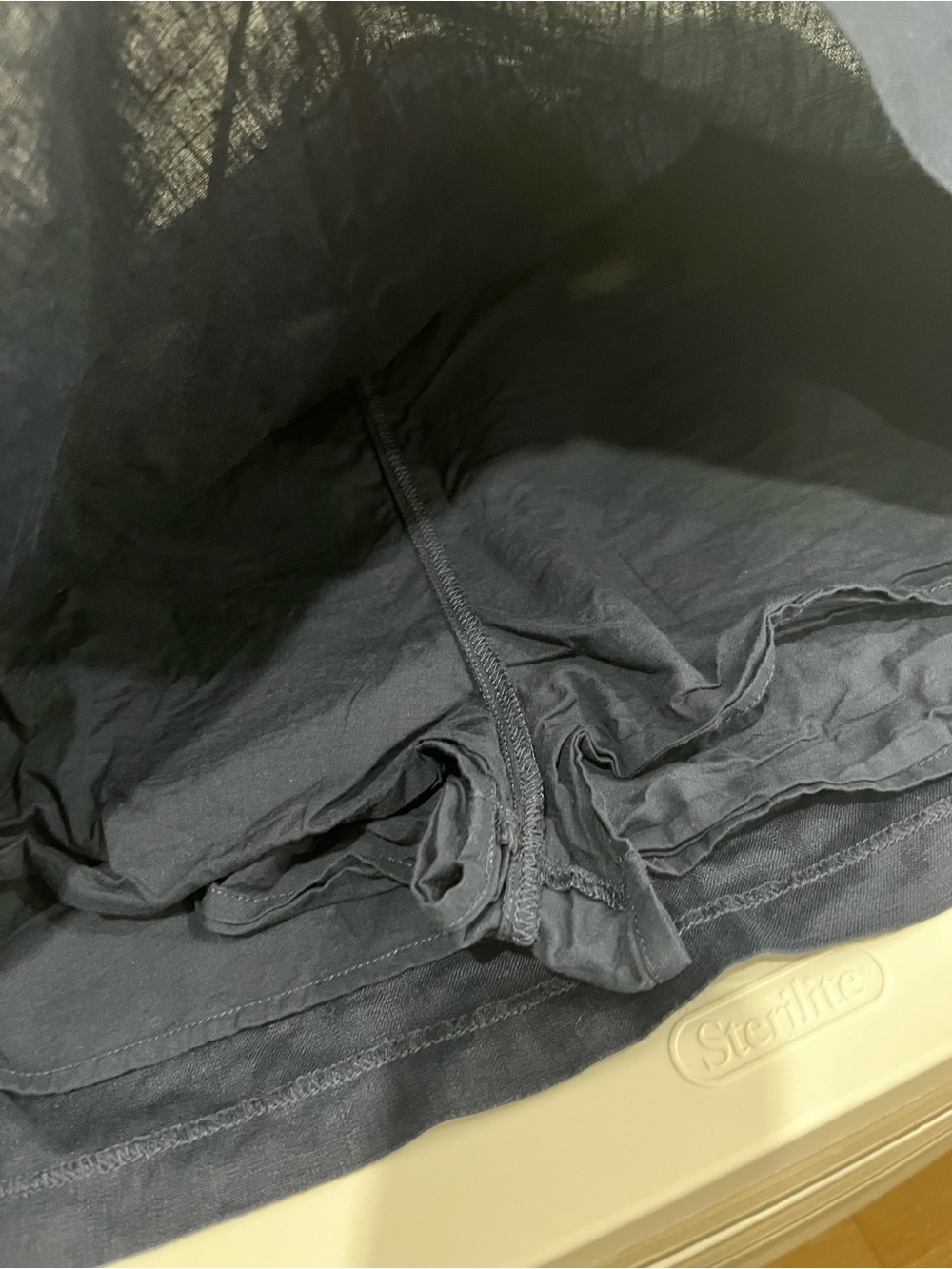 QUINCE 100% European Linen Skort - Picture 4 of 9